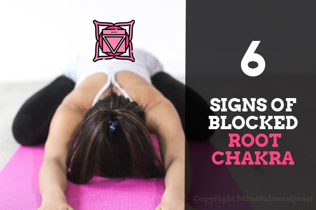signs blocked root chakra